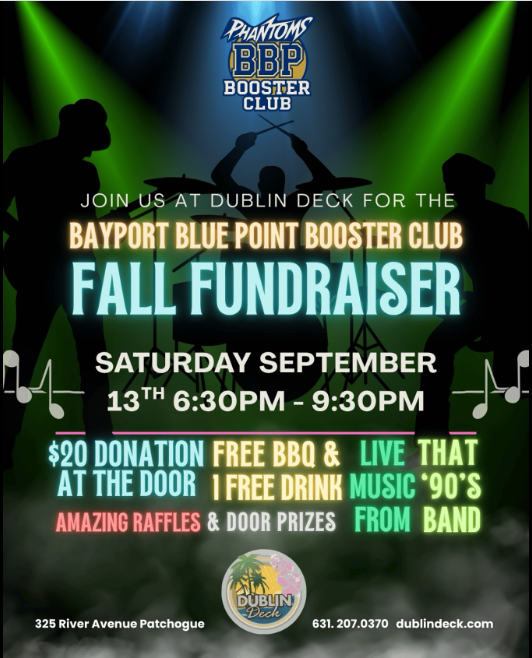 9-13-25 The Bayport Blue Point Booster Club