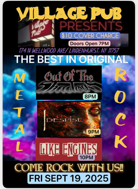 9-19-25 The Best in Original Metal Rock!