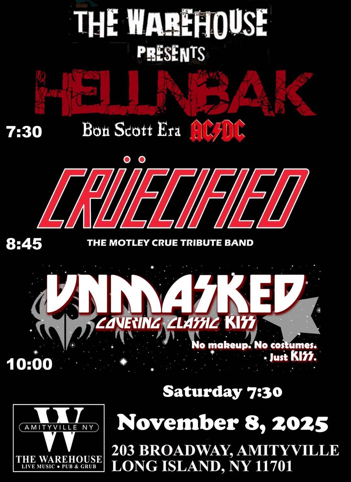 Unmasked Warehouse 110825 poster