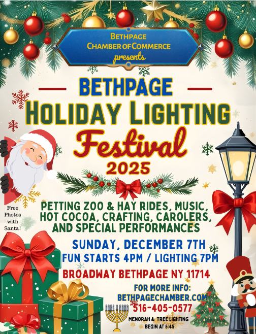 12-7-25 Bethpage Holiday Lighting Festival