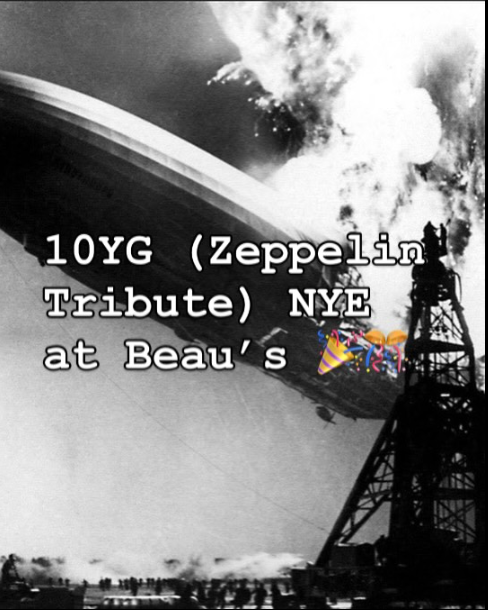 12-31-25 New Year’s Eve at Beau’s Bar!