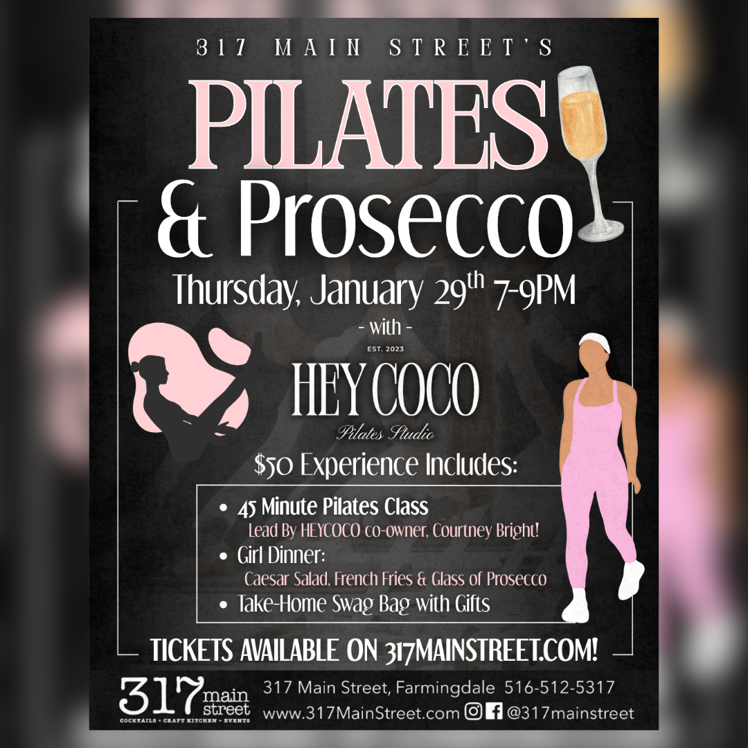 pilates and prosecco