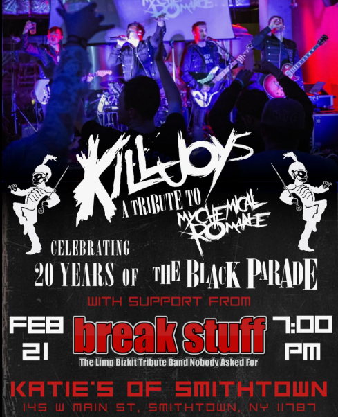 2-21-26 Killjoys – A Tribute to My Chemical Romance
