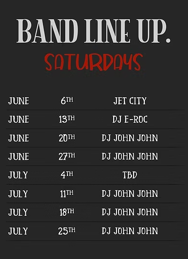 June and July Saturday Night Live 2026